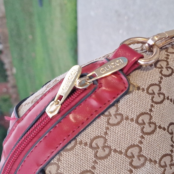 Gucci Bumblebee Sherry Line Boston Bag - Picture 4 of 12